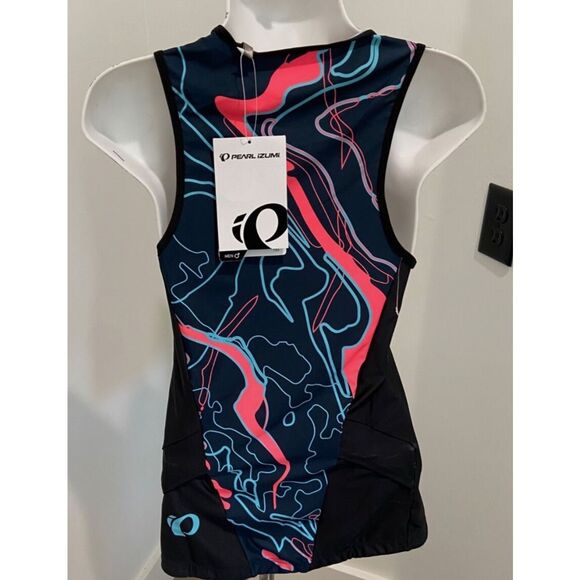 Pearl Izumi NWT size M Elite Pursuit Graphic Tri Singlet triathlon cycling - Picture 5 of 10